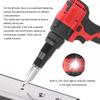Electric Rivet Gun Kit Battery Powered Cordless Rivet Tool Powerful Brushless Motor 360W 20mm Stroke for 48-11-1820 48-11-1822