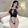 Sex Lingerie Sexy Pajamas Small Breasts Shame Onesie Female Seduction Bed Free Transparent Passion Bed Clothes