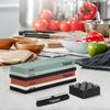 Sharpening Stone Set for 8000 grit flattening rubber angle fixing and Japanese instruction manual Knives 400, 1000, 3000, stones, double-sided