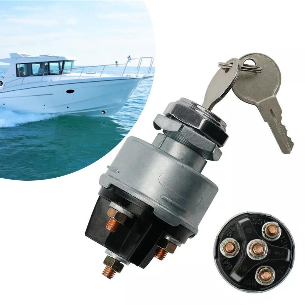 12V Ignition Starter Switch Boat Ignition Switch Easy Installation