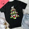 Very Fun Pharmacy Christmas Tree Shirt - Pharmacist Christmas Unisex Cotton Fashion Casual T-shirt  Y2k Top