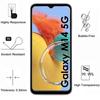 Tempered Glass for Samsung Galaxy M14 5G [2 Pack] Phonillico® Screen Protector Glass Film