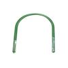 10PCS Greenhouses Hoop Plastic Coated Steel Pipe Gardening Arches Garden Hoops Rust Grow Tunnel