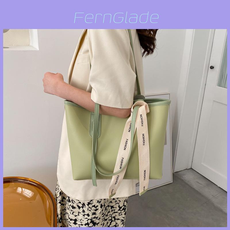 Large Capacity Women's Bag 2022 Spring New Fashion Trend Color Block Tote Bag Casual Shoulder Bag