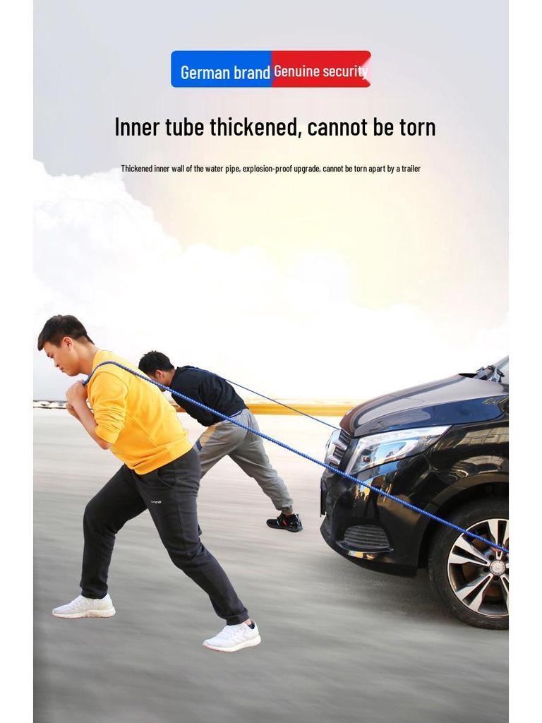 High-Pressure Car Wash Water Gun with Telescopic Hose and Powerful Nozzle for Home Use