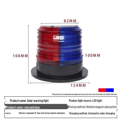 Car Solar LED Warning Strobe Light