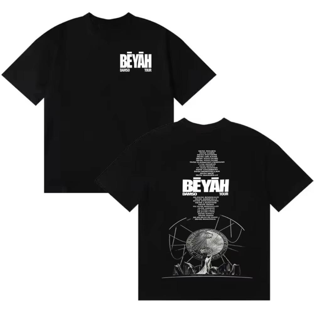 Summer 2026 Bestselling Belgian Rap Artist Damso Theme Outdoor Leisure Trendy Fashion Unisexs ShortSleeved TShirt Y2K