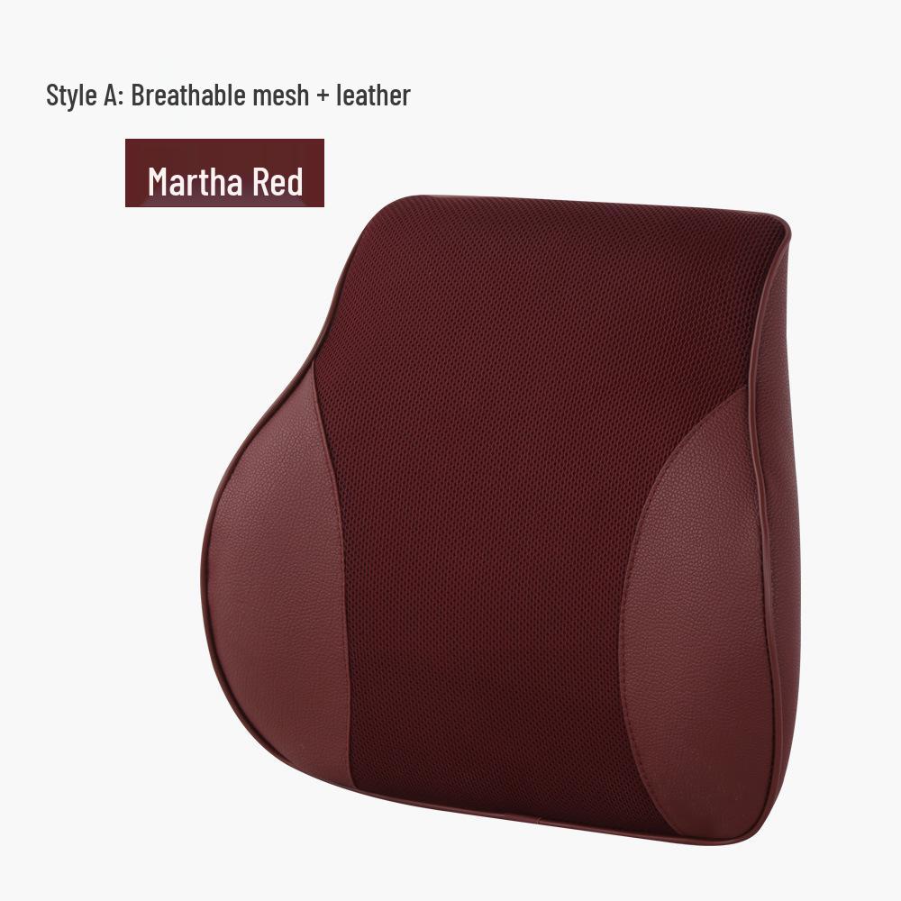 Memory Foam Car Lumbar Support Pillow Set for Drivers