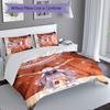 3pcs Custom Name Genshin Impact Furina Set,Includes 1 Duvet Cover and 2 Pillowcases,All-season Bedroom Decor