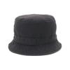[New Era] Bucket Hat, Washed Cotton, Black, SM, BUCKET-02 WC BLACK 25J