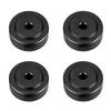 4PCS 20*8mm Aluminum Alloy Amplifier Feet Shock Absorber Amplifier Pads Feet