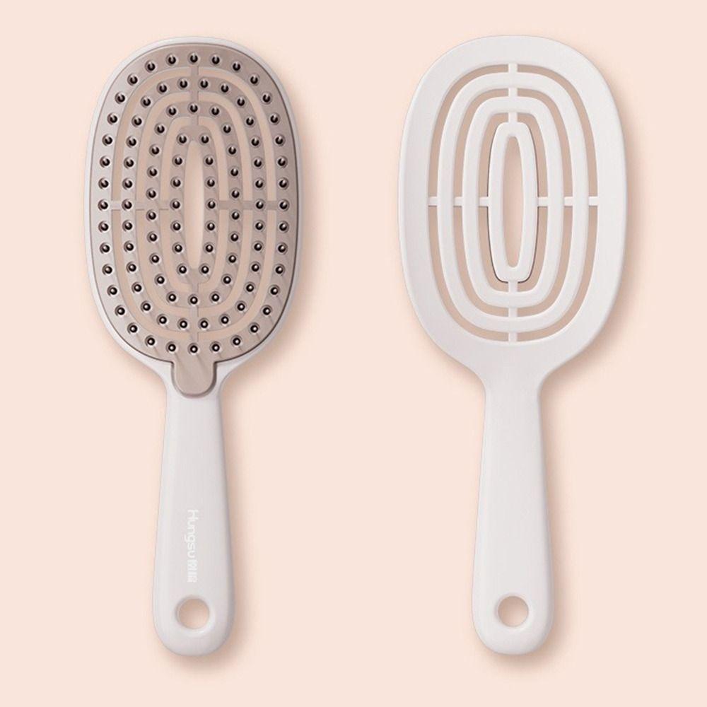 Hollow Scalp Massage Brush Anti-static Salon Styling Tool Fashion Massage Comb  Styling Tool