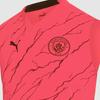 Puma X Man City Collaboration Striped Design Lightweight Breathable Moisture-Wicking Comfortable Sleeveless Football Shirt Men tops Pink 772876-17
