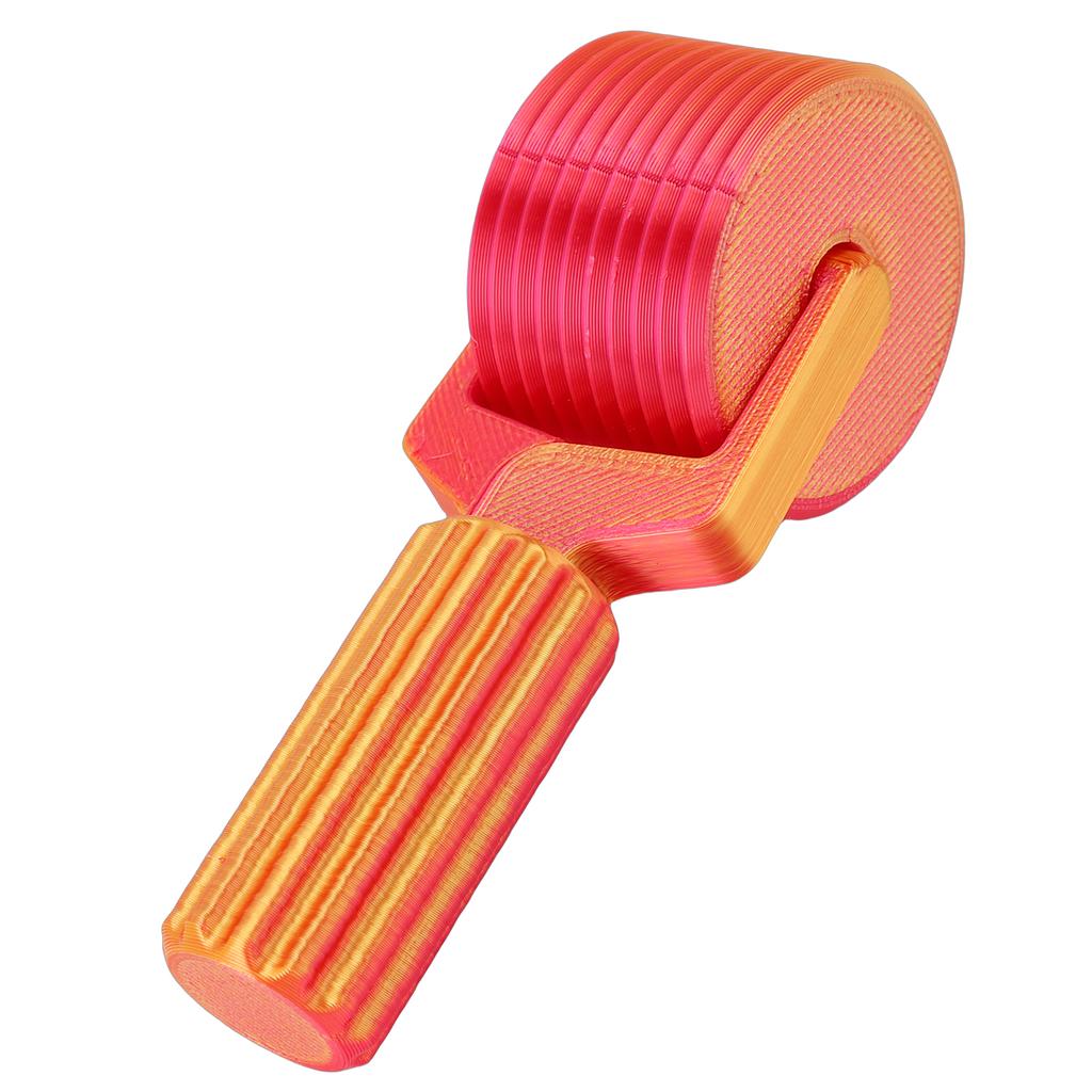 Rhinestone Painting Roller Easy Grip Handheld Rhinestone Embroidery Press Roller for Pressing Red Gold Gradient Color