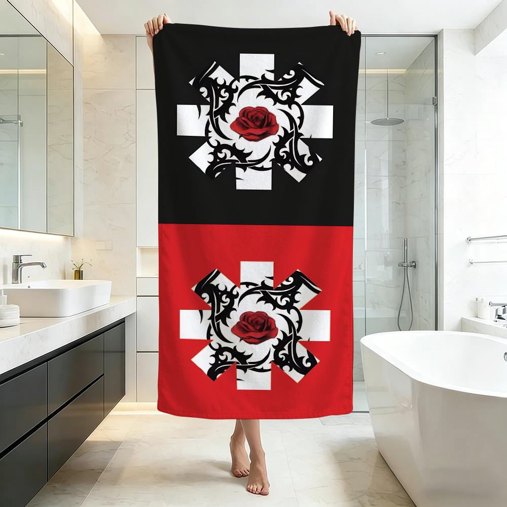 Dynamic R-Red Hot Chili PeppersS Towel Five-Star Hotel Quality Eco-Friendly Ultra Soft Thick Towels & Beach Towels