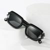 Box Sunglasses Cyberpunk Personality Sunglasses Corrugated Legs Hip Hop Sunglasses