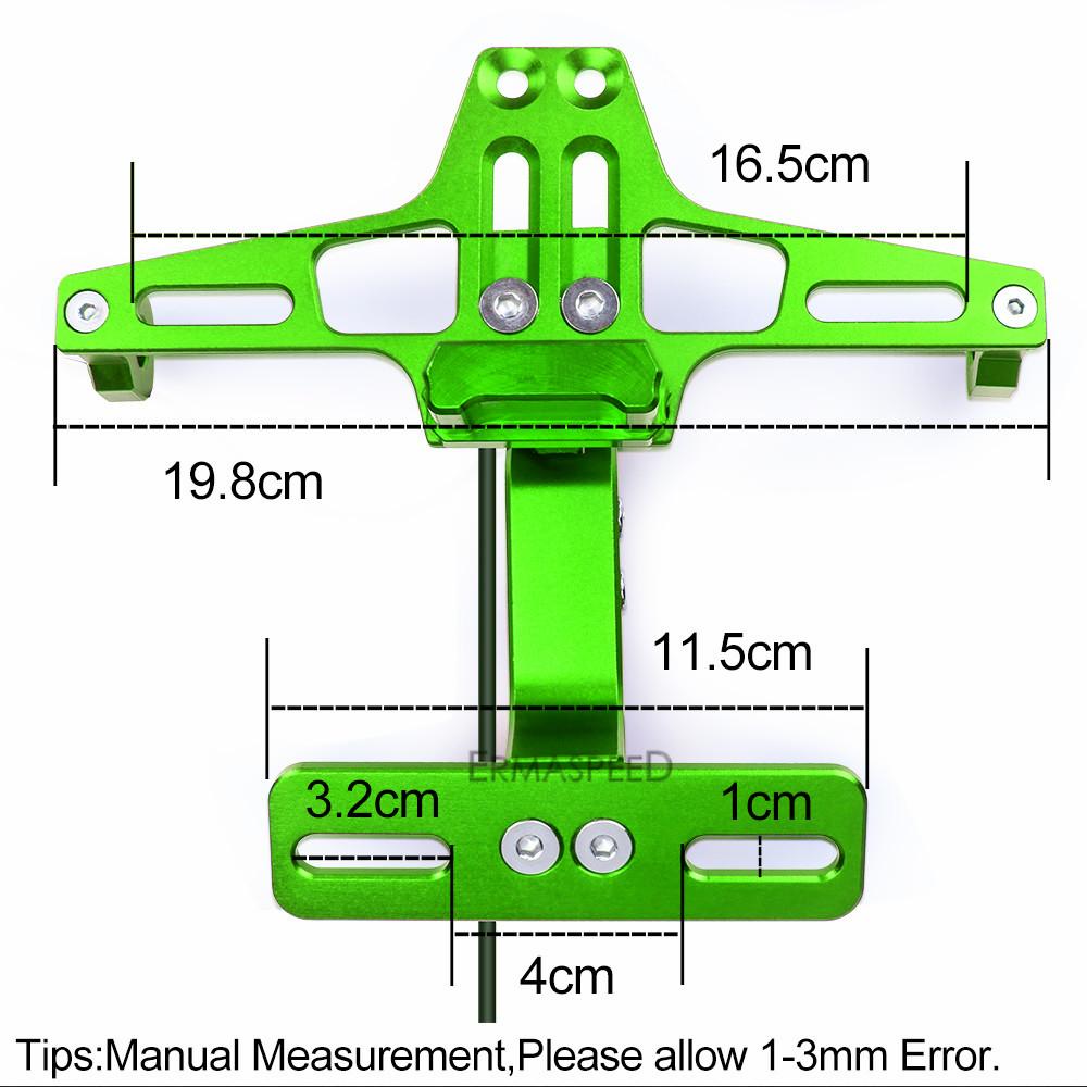 Motorcycle License Plate Frames Holder and Motorcycle LED Turn Signal Light For Motocross Street Bike Motorbike