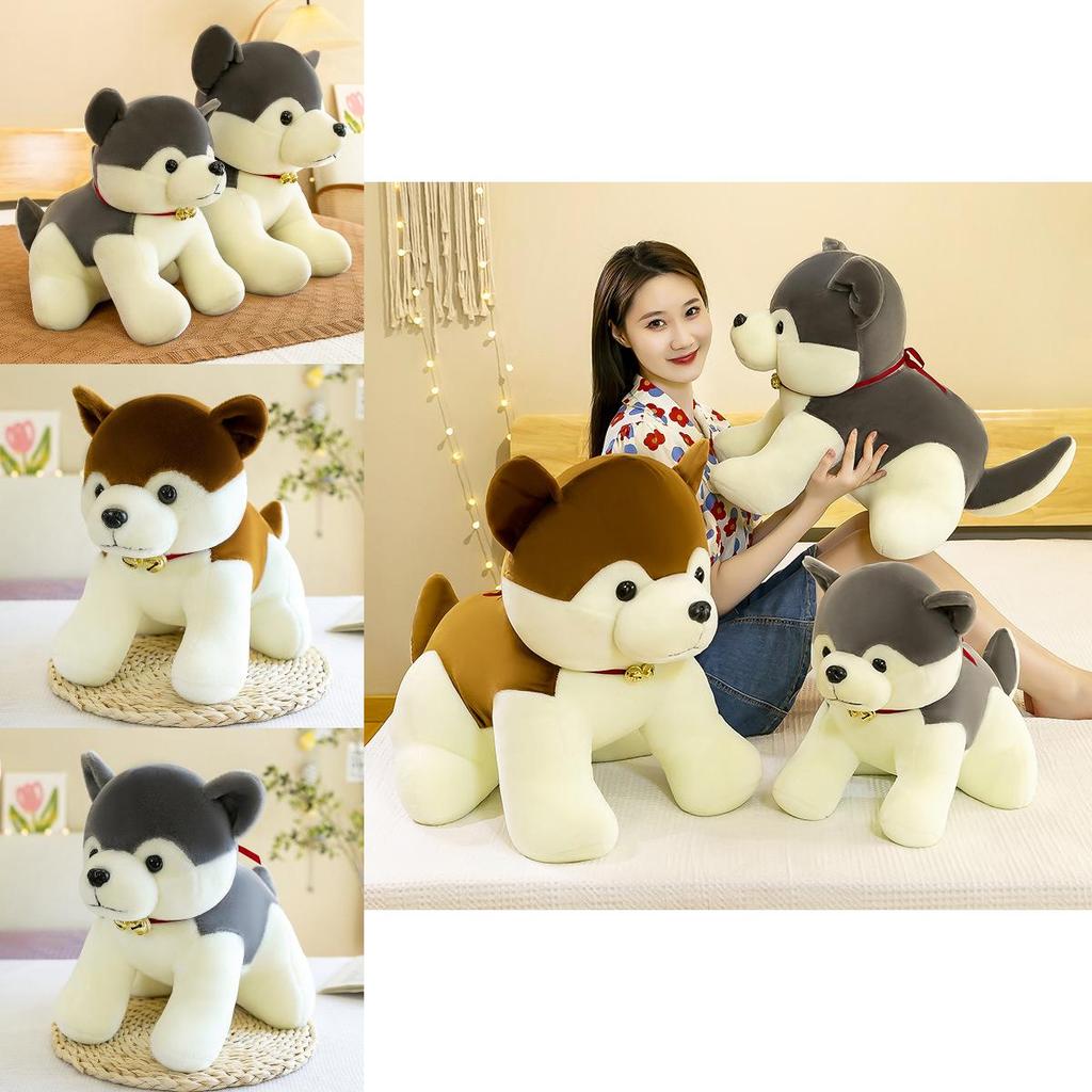 Plush Dog Toy Husky Large Car Ornament For Home Decor And Gifts