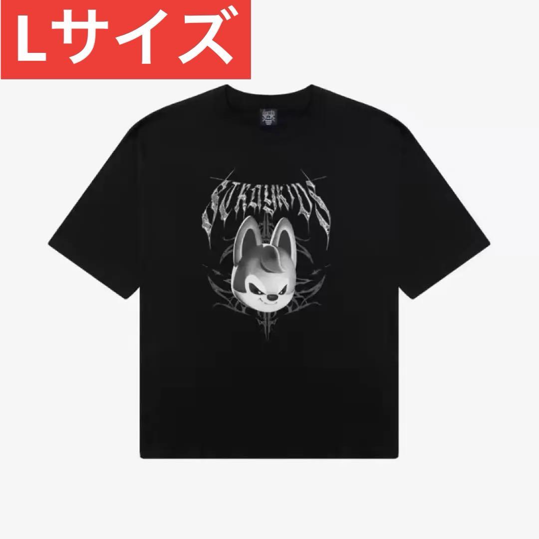 

[Б/У] Футболка Stray Kids Bang Chan Darkness, размер L, футболка Stray Kids Darkness