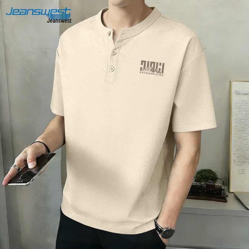 Jeanswest Men s Graphic Print Short Sleeve T-Shirt 4XL