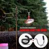 1PCS Camping Light Pole Hook Stainless Steel Pig Tail Storage Multifunctional Equipment S-shaped Double Hooks
