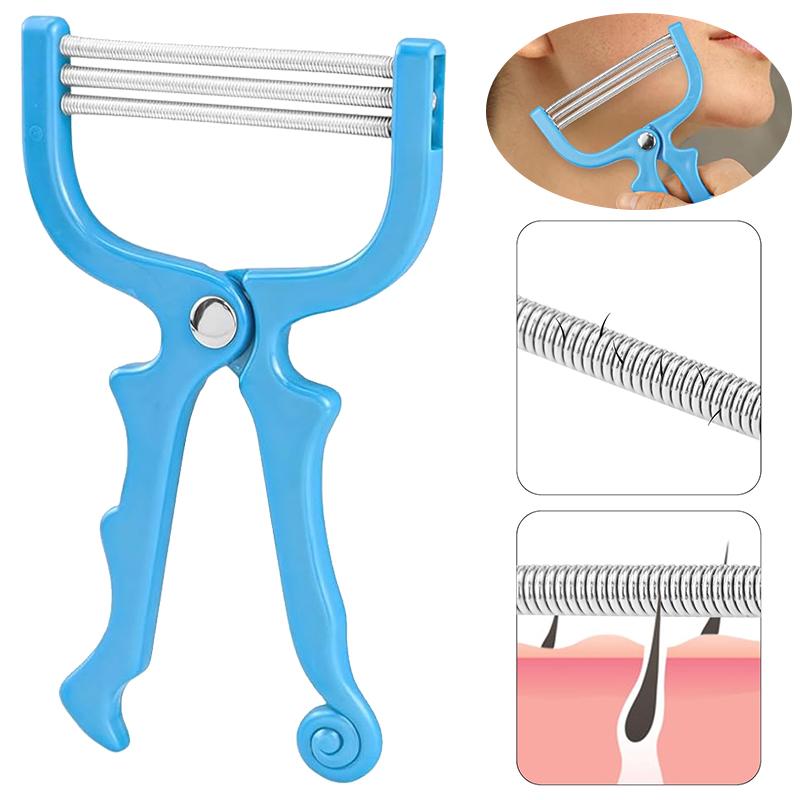 High-Quality Handheld Facial Hair Remover Manual Removal Epilator Beauty Shaving Threading Tool For Women Adults Beauty Epilator
