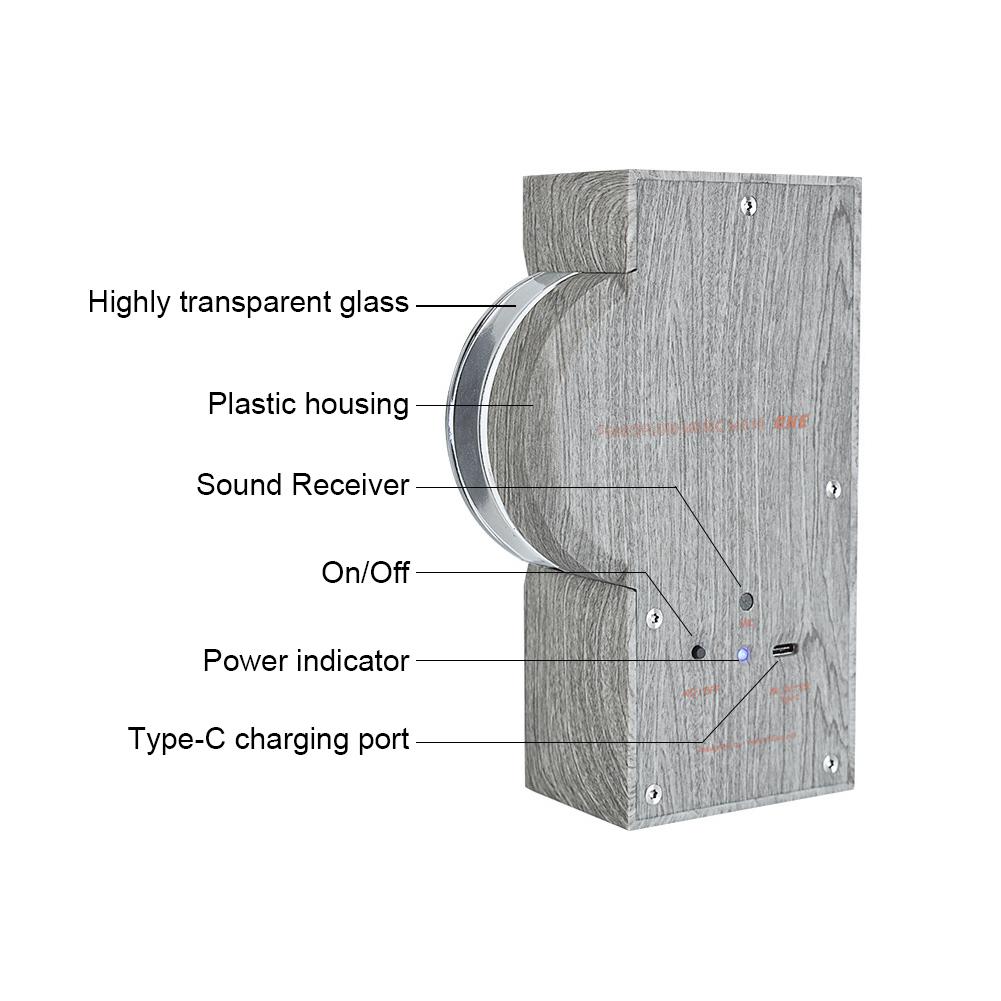 Dancing Ferrofluid with Music Rhythm Creative for Teenager Gifts (Yellow)