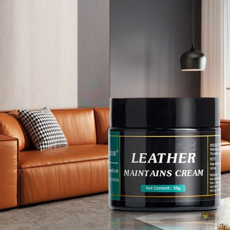 Leather Restorer Leather Refurbishing Cleaners Car Leather Seats Polishing Nourishment Care Cream for Sofas Chair Shoes