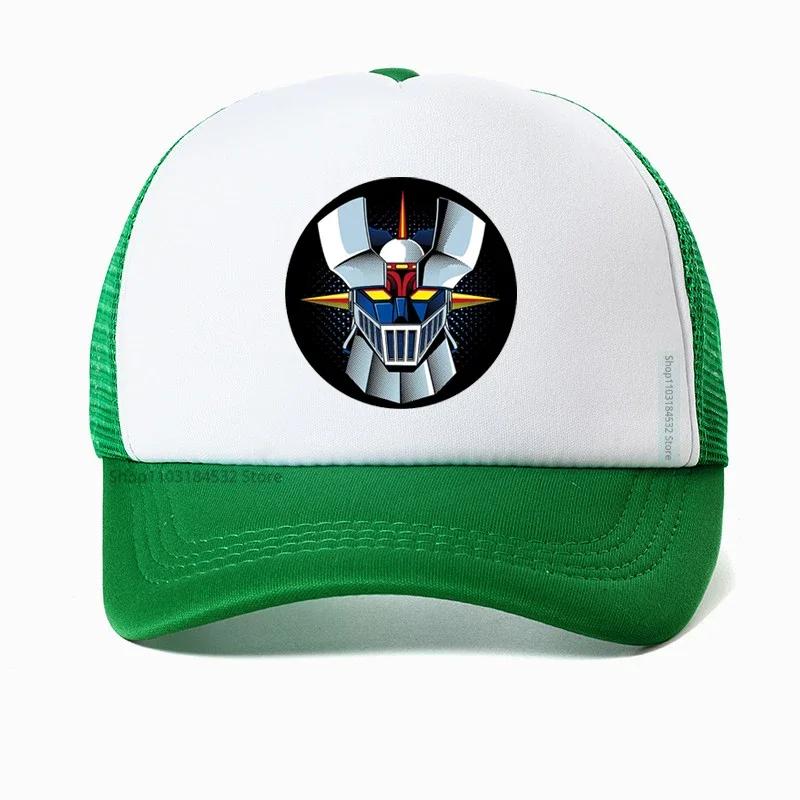 Unisex summer Dad hat Anime Mazinger Z baseball cap Für Männer Design Kurzarm Mode Benutzerdefinierte Plus Cartoon Camiseta hats