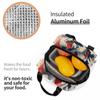 Koi Rising Insulated Lunch Bag for Women Office Cooler Thermal Food Box Tote Leakproof Lunch Boxes Container
