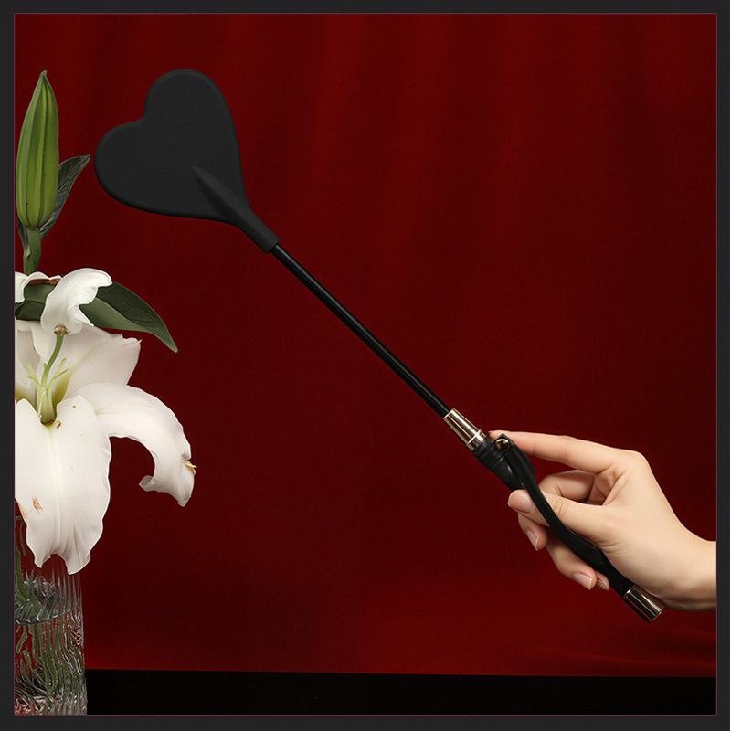 Silicone Slap Riding Crop: SP Leather Erotic Whip for Couples' Play