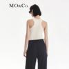 MO&Co. 2024 Fall Modal Wool Blend Slim Fit Vest Top