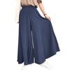 2026 cross-border European and American summer loose large size elastic waist wide-leg pants big pendulum beach casual pants spot