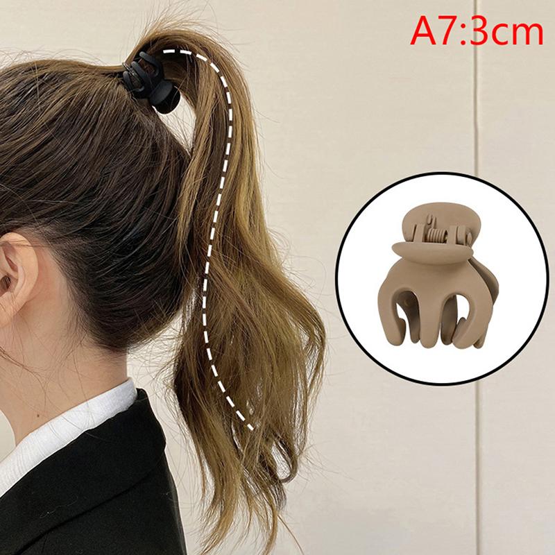 Korean  Black Ponytail Fixed Artifact Hair Claw Jewelry Hair Accessories For Women Girl Hair Accessories