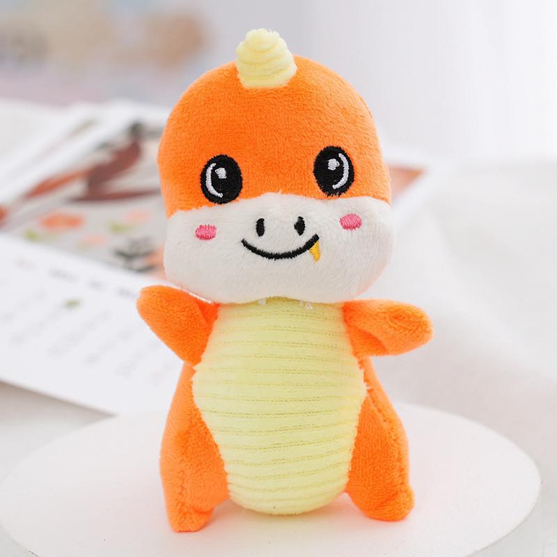 Adorable Big-eyed Dinosaur Plush Keychain Cute Cartoon Dinosaur Toy For Gifts