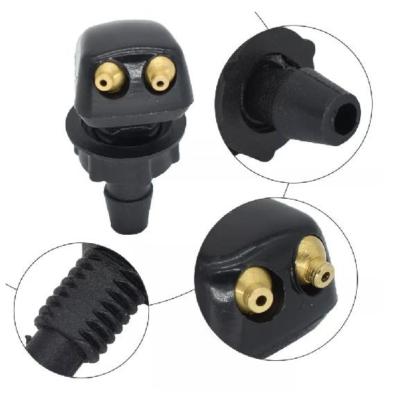2X Universal Car Front Windshield Washer Wiper Nozzle Sprayer Sprinkler Jets