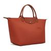 Longchamp Zipper Closure Snap Foldable Nylon Tote Bag Women Tote Bags Red 1623919404