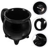 Ceramic Mug Witch Cauldron Coffee Cup Novelty Drinking Mugs Tea Water Jug Halloween Ceramic Serving Mug Black Color Kitchen