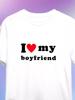 I Love My Boyfriend 2 T-shirt