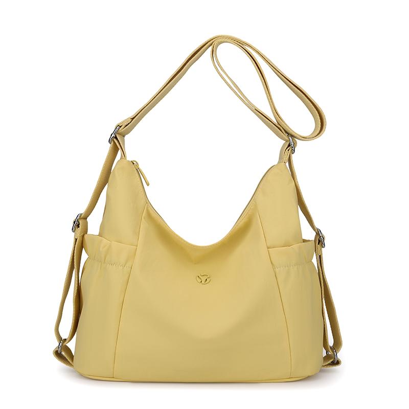 Women's Large Capacity Shoulder Bag Lightweight Crossbody Bag Multi-Back Backpack