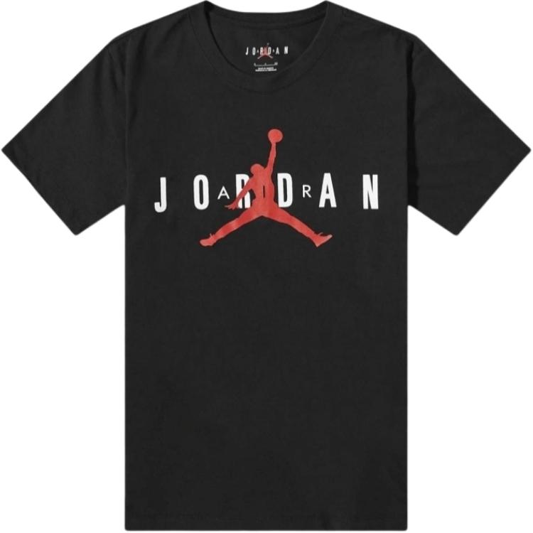 Jordan Air Crew Neck Pullover Versatile Short Sleeve T-Shirt Men Tops CK4213-013 M