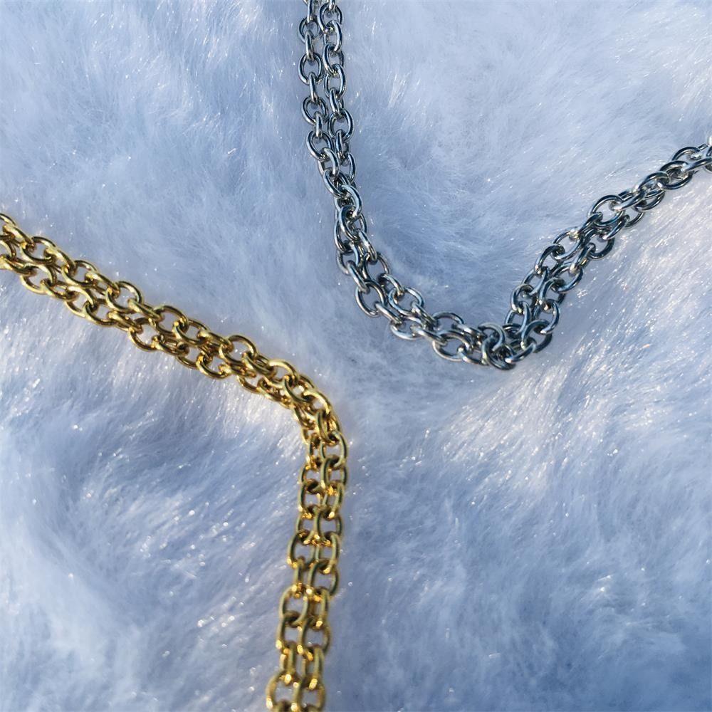 Collier Cage porte-cristal couleur argent, collier porte-pierre couleur or pour femmes et hommes