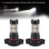 2pcs 3000K 50W Yellow LED Headlight Bulbs Kit Fog Light Car Driving Lamp