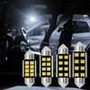 1PCS Festoon C5W C10W Car Reading LEDS 31mm 36mm 39mm 41mm 2835 SMD 8Chips Autos Lantern Dome Lamps Interior Lights White DC 12V Dome Lights 6