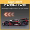 Bugatti Simulation Alloy Supercar Model Toy With Sound And Functions Light