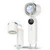 ATOPSUN Portable Handheld Fan with Cooling 5000W Large 100 Wind Speed Settings for Super Strong Operation In Cooling LED Angle USB Quiet Strap with