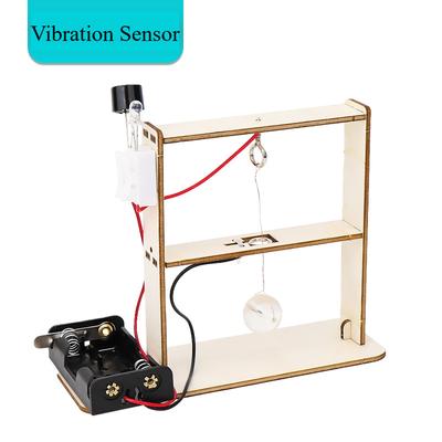 Kinder DIY STEM Physik Spielzeug Wissenschaftsexperiment Lehrmaterial Dia-Projektor Gleichstrommotor Manuelle Montage Projekt Kindergeschenk