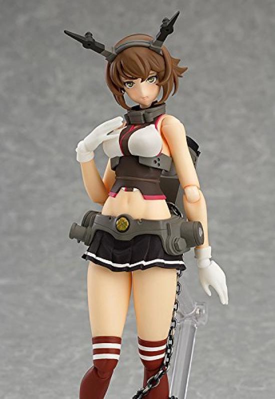 FigFIX Kolekce Kantai Mutsu malovaná hotová figurka -KanColle- polopoškozená ver. ABS&PVC bez vodního kamene