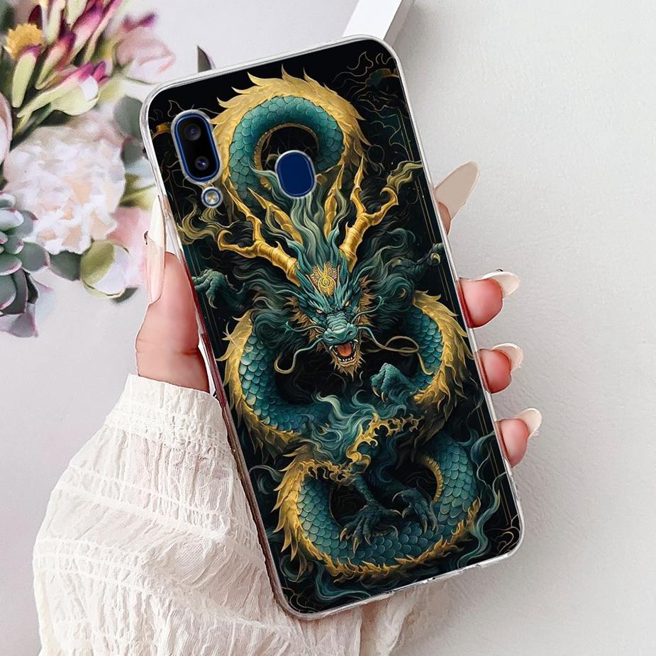 For Samsung Galaxy A10 A20 A30 Case A105F A205F A305F Cute Fashion Painted Cover Soft Silicone Case For Samsung A20 A 10 30 Bags