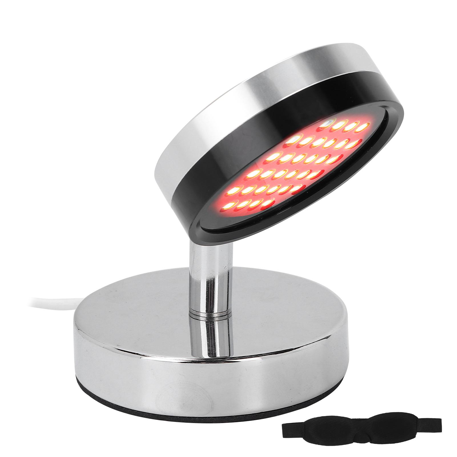 

Лампа для терапии красным светом Многофункциональная терапия для облегчения боли Красный свет для лечения кожи головы Светло-серебристый